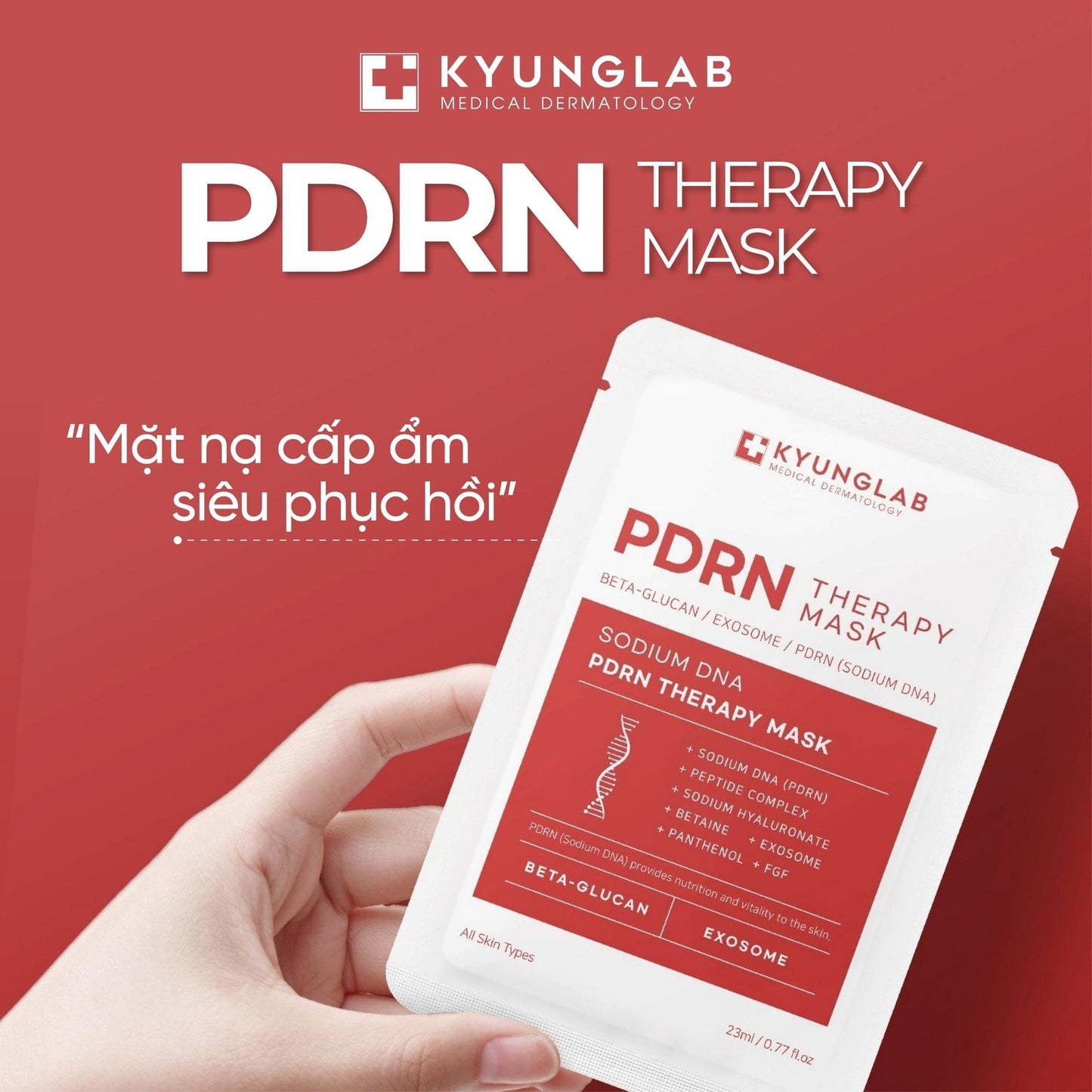 KYUNG LAB PDRN THERAPY FACE MASK 23ML x 10PCS