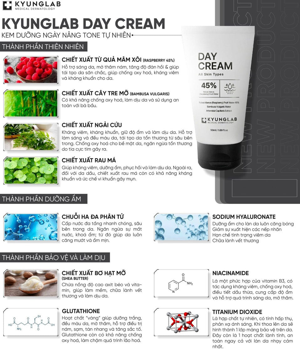 KYUNG LAB TONE UP DAY CREAM 50ML