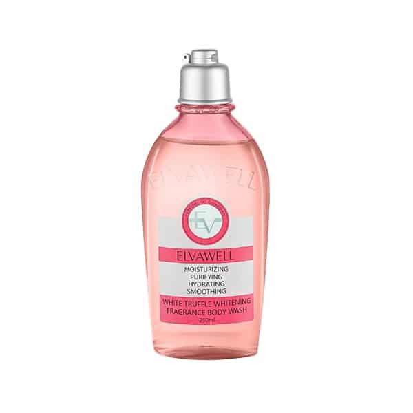 ELVAWELL WHITE TRUFFLE AMINO ACID FRAGRANCE BODY WASH IN LA ROSE 250ML