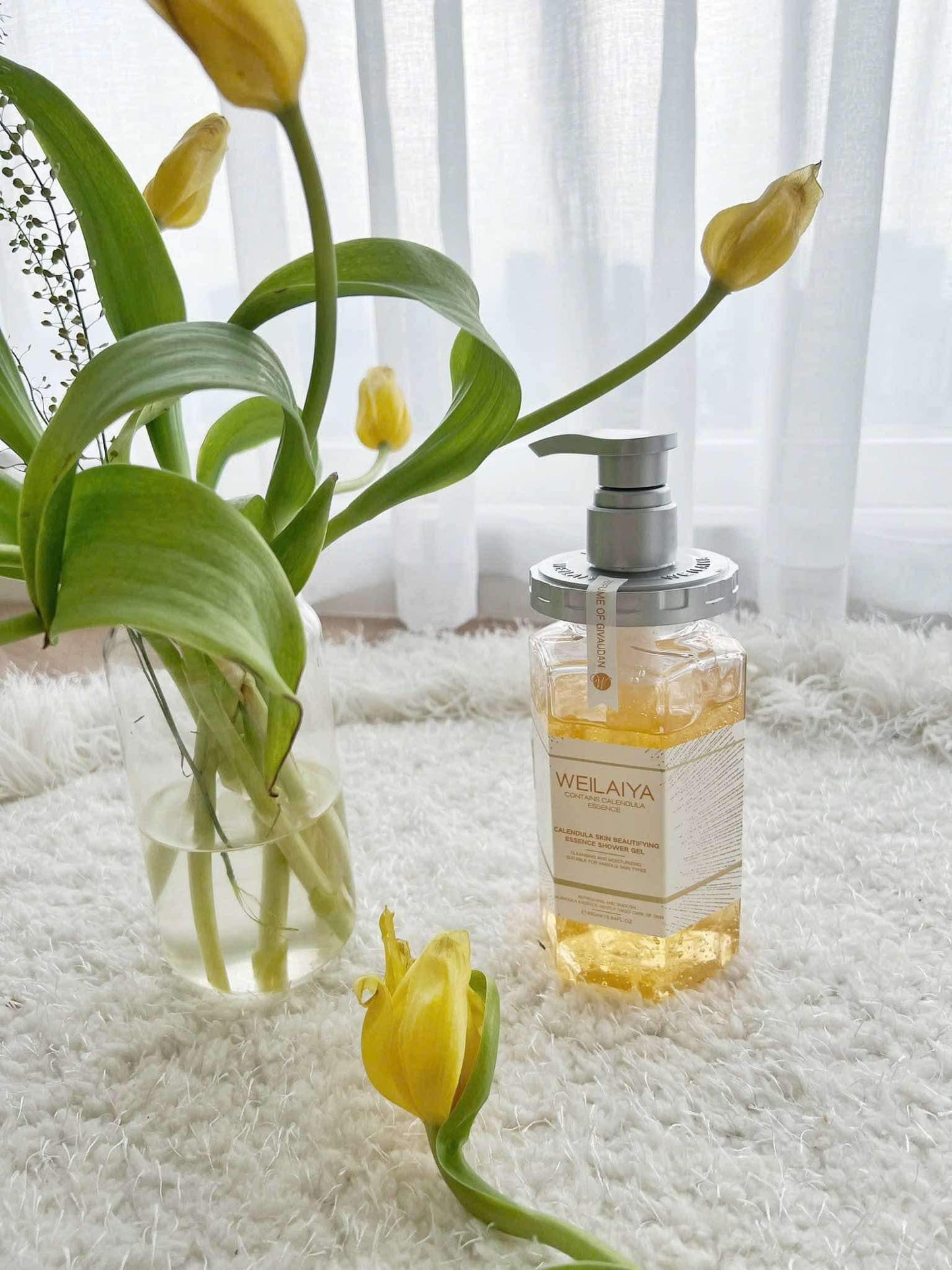 WEILAIYA CALENDULA SMOOTHING PERFUME SHOWER GEL 450ML