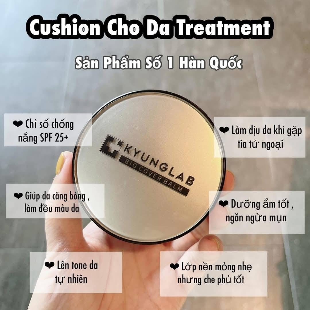 KYUNG LAB BIO COVER BALM CUSHION #21 NATURAL 15G POST TREATMENTS CUSHION