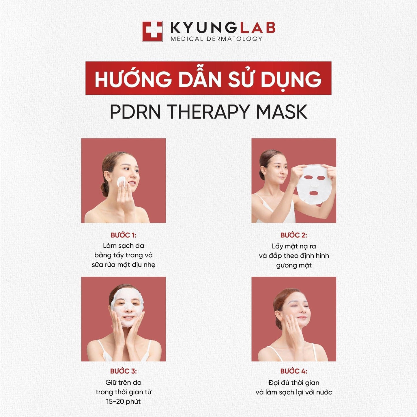 KYUNG LAB PDRN THERAPY FACE MASK 23ML x 10PCS