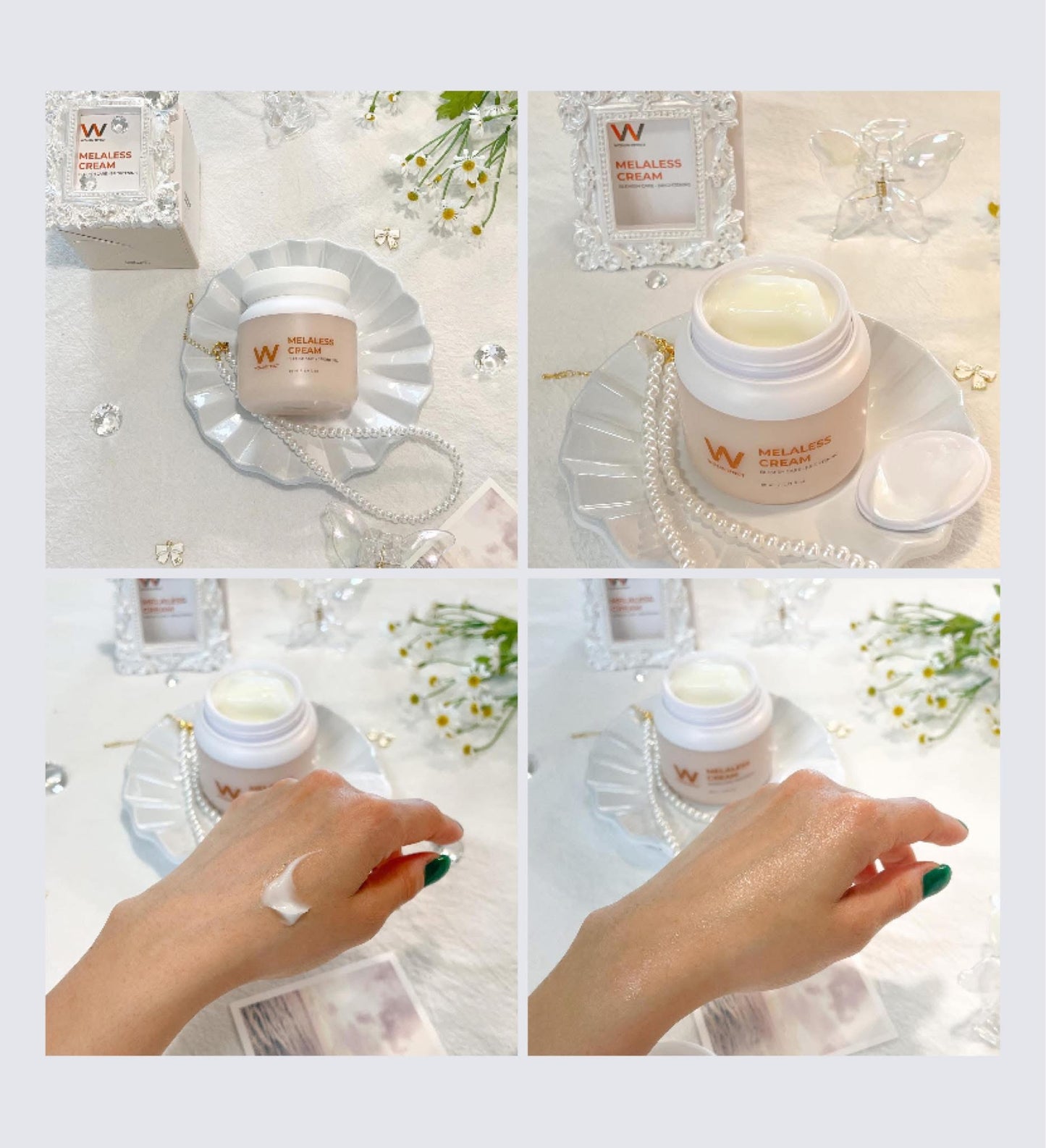 WONJIN EFFECT MELALESS SERUM 50G & MELALESS CREAM 80G BUNDLE