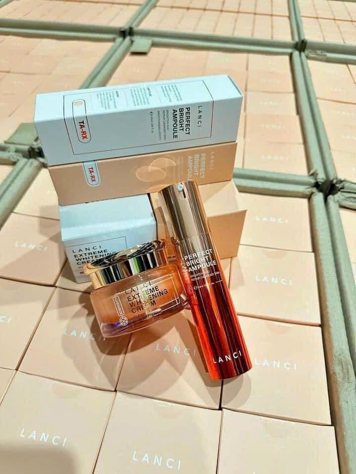 LANCI EXTREME BRIGHTENING SERUM 50ML & TONE UP CREAM 50G COMBO