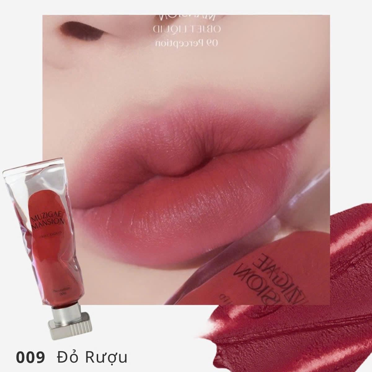 MUZIGAE MANSION OBJECT LIQUID LIPSTICK 6ML - 009 PERCEPTION