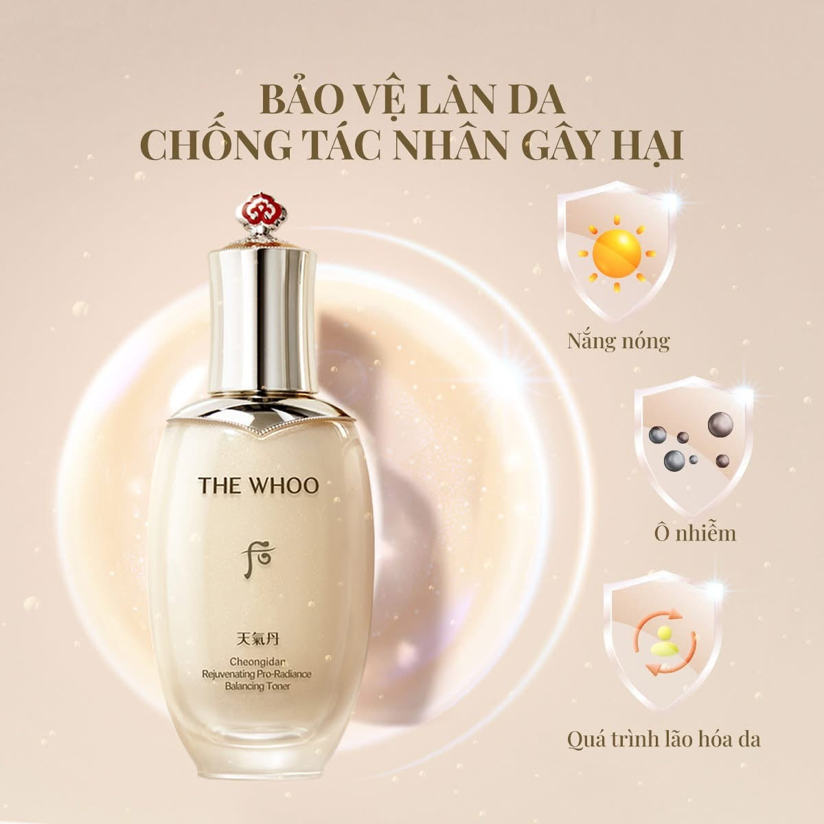 THE WHOO CHEONGIDAN REJUVENATING PRO RADIANCE BALANCING TONER 150ML