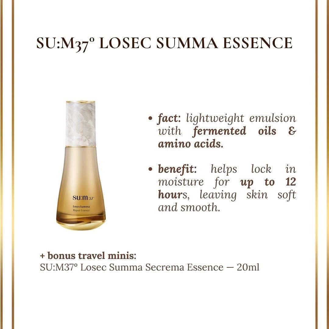 SUM37 LOSEC SUMMA GOLD REPAIR FULL SET OF 14 ITEMS