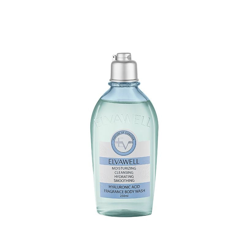 ELVAWELL HYALURONIC ACID FRAGRANCE BODY WASH 250ML
