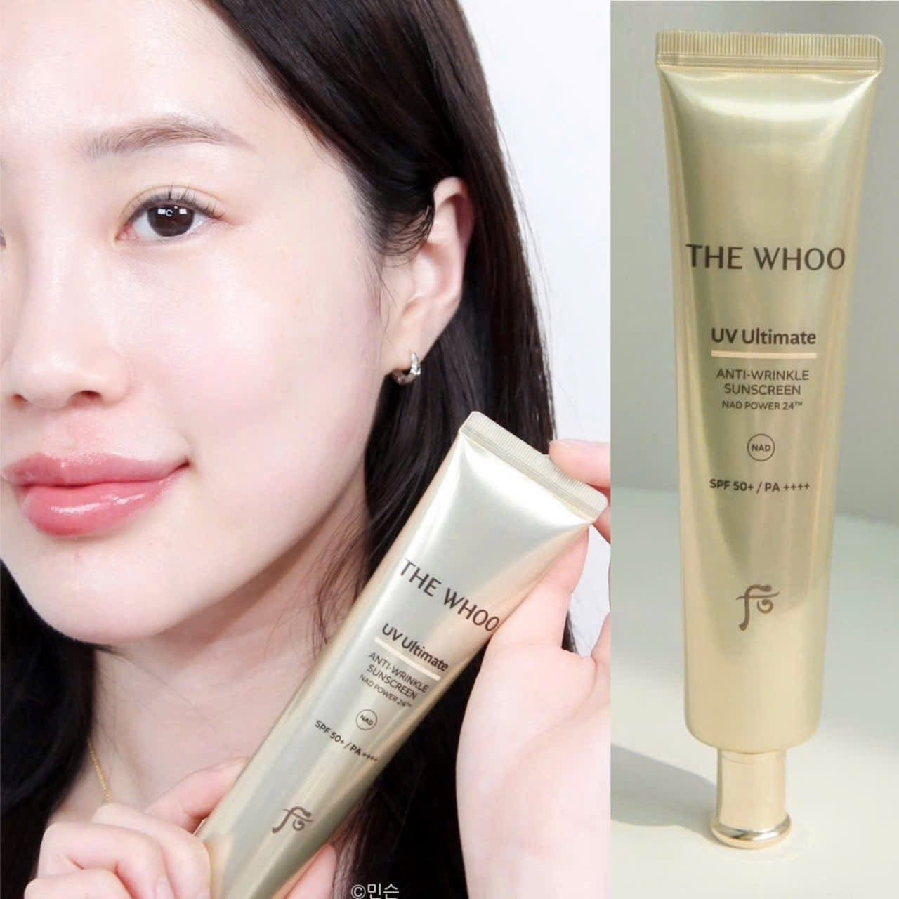 THE WHOO UV ULTIMATE ANTI WRINKLE SUNSCREEN SPF50+PA++++ SPECIAL SET