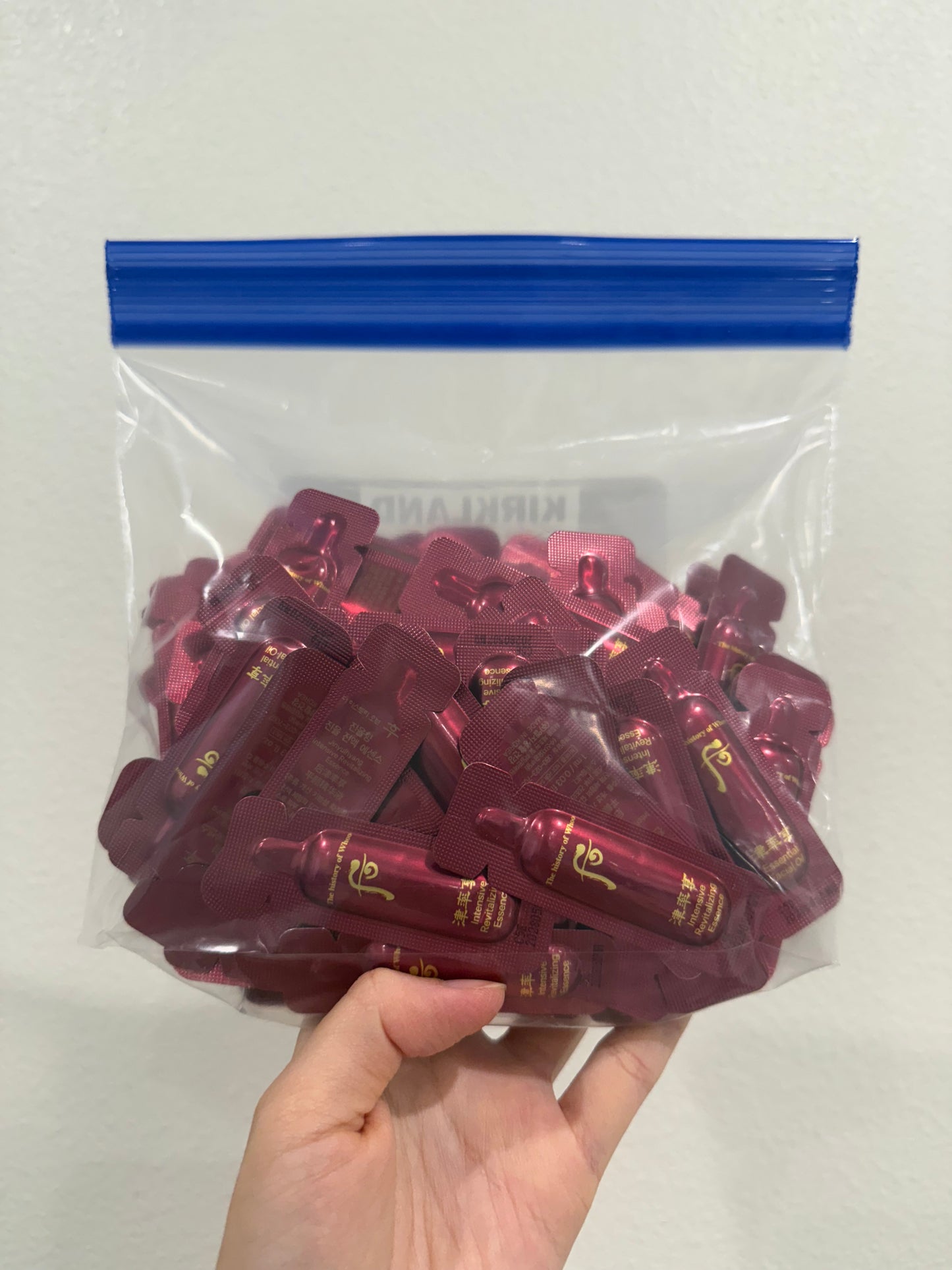 THE WHOO JINYULHYANG INTENSIVE REVITALIZING ESSENCE SAMPLES 1ML x 120PCS