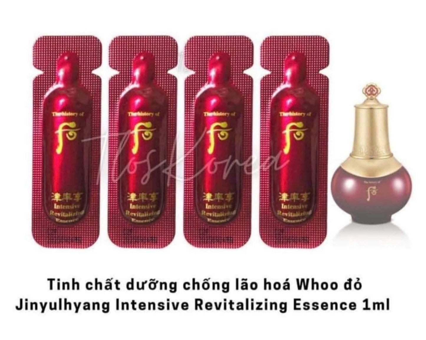 THE WHOO JINYULHYANG INTENSIVE REVITALIZING ESSENCE SAMPLES 1ML x 120PCS