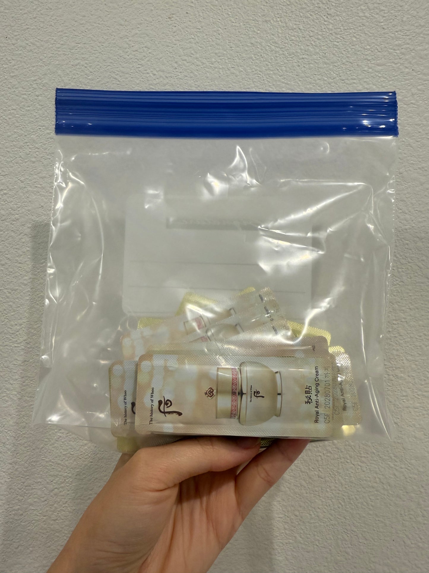 THE WHOO BICHUP ROYAL JA YOON CREAM SAMPLES 1ML x 30PCS