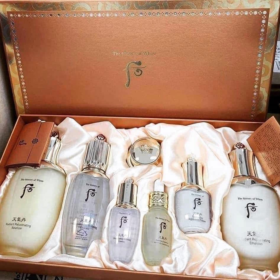 THE WHOO CHEONGIDAN PRO-RADIANCE REJUVENATING SET OF 7 ITEMS