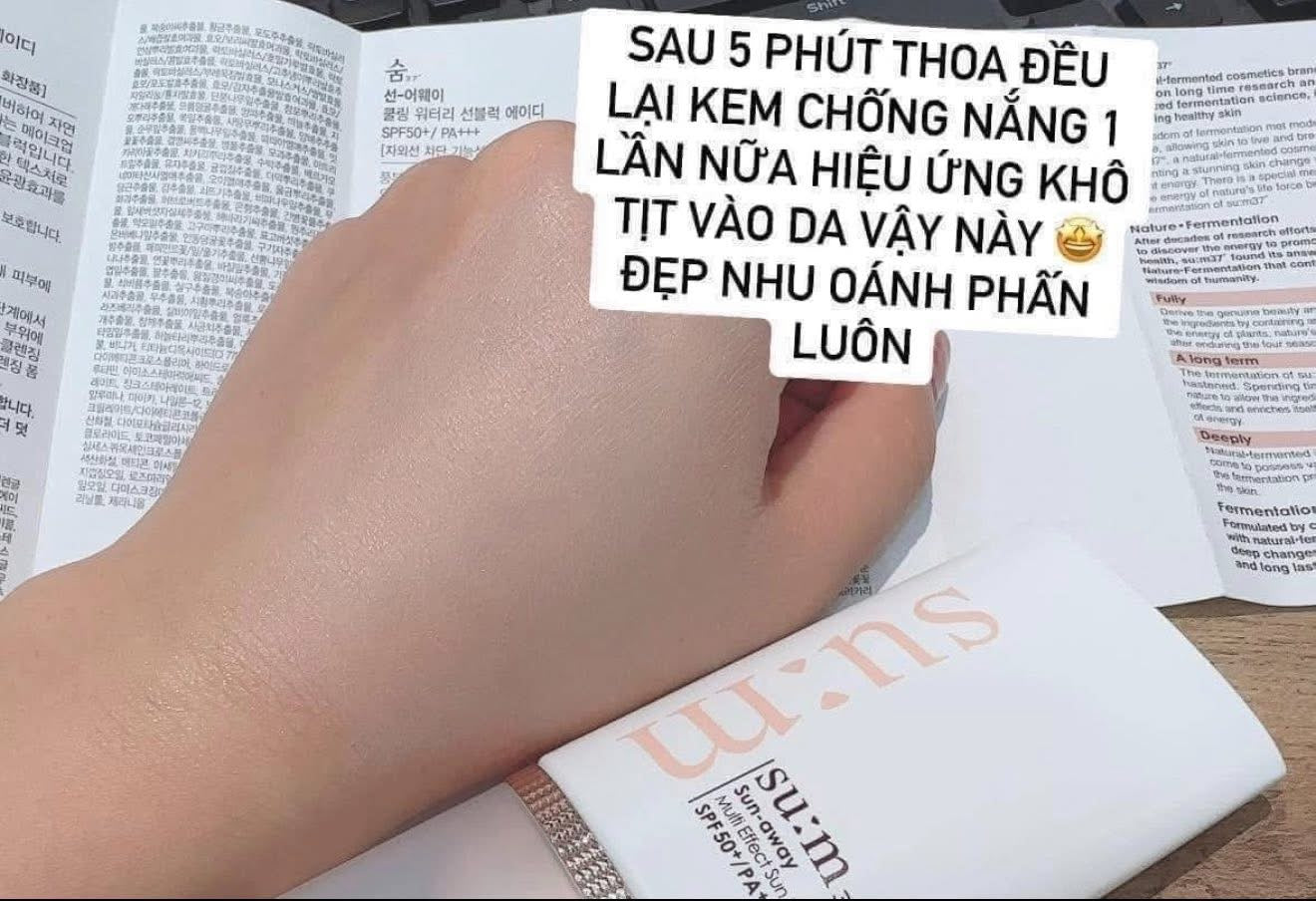 SUM37 SUN AWAY MULTI EFFECT SUN BLOCK SPF50+ PA+++ DUAL CARE SET