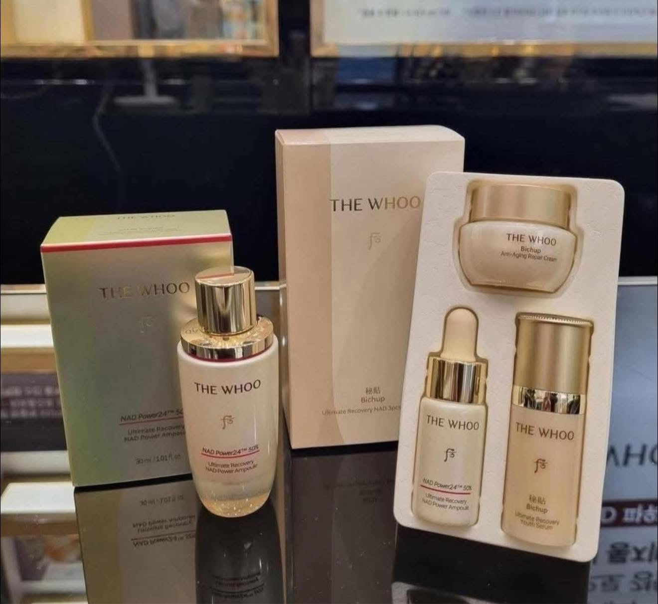 THE WHOO BICHUP ULTIMATE RECOVERY NAD POWER AMPOULE 30ML SPECIAL SET