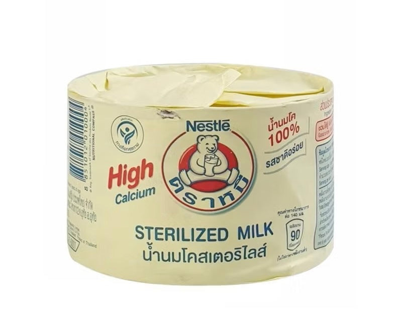 THAILAND NESTLE BEAR MILK 1 PACK OF 140ML x 12 CANS