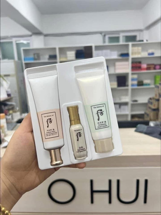 THE WHOO RADIANT WHITE TONE UP SUNSCREEN SPF50+ PA++++ SET OF 3