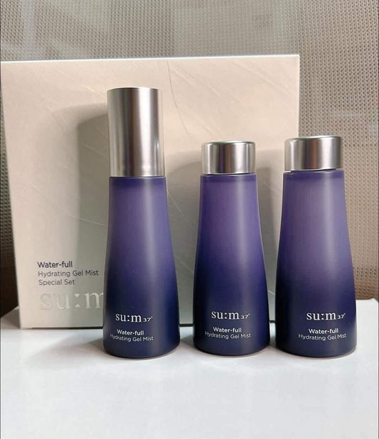 SUM37 WATER FULL TIMELESS WATER GEL MIST SET OF 3