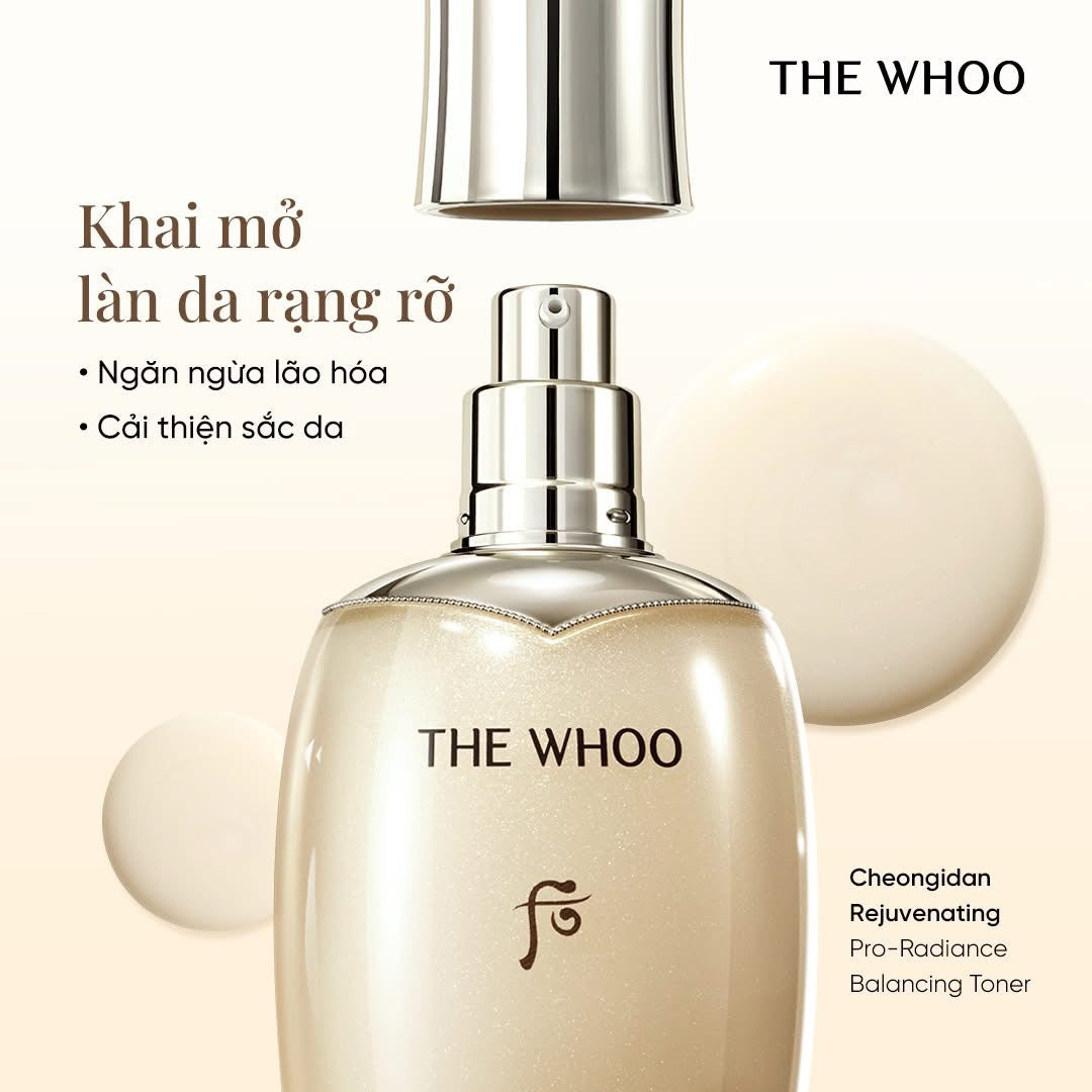 THE WHOO CHEONGIDAN REJUVENATING PRO RADIANCE BALANCING TONER 150ML