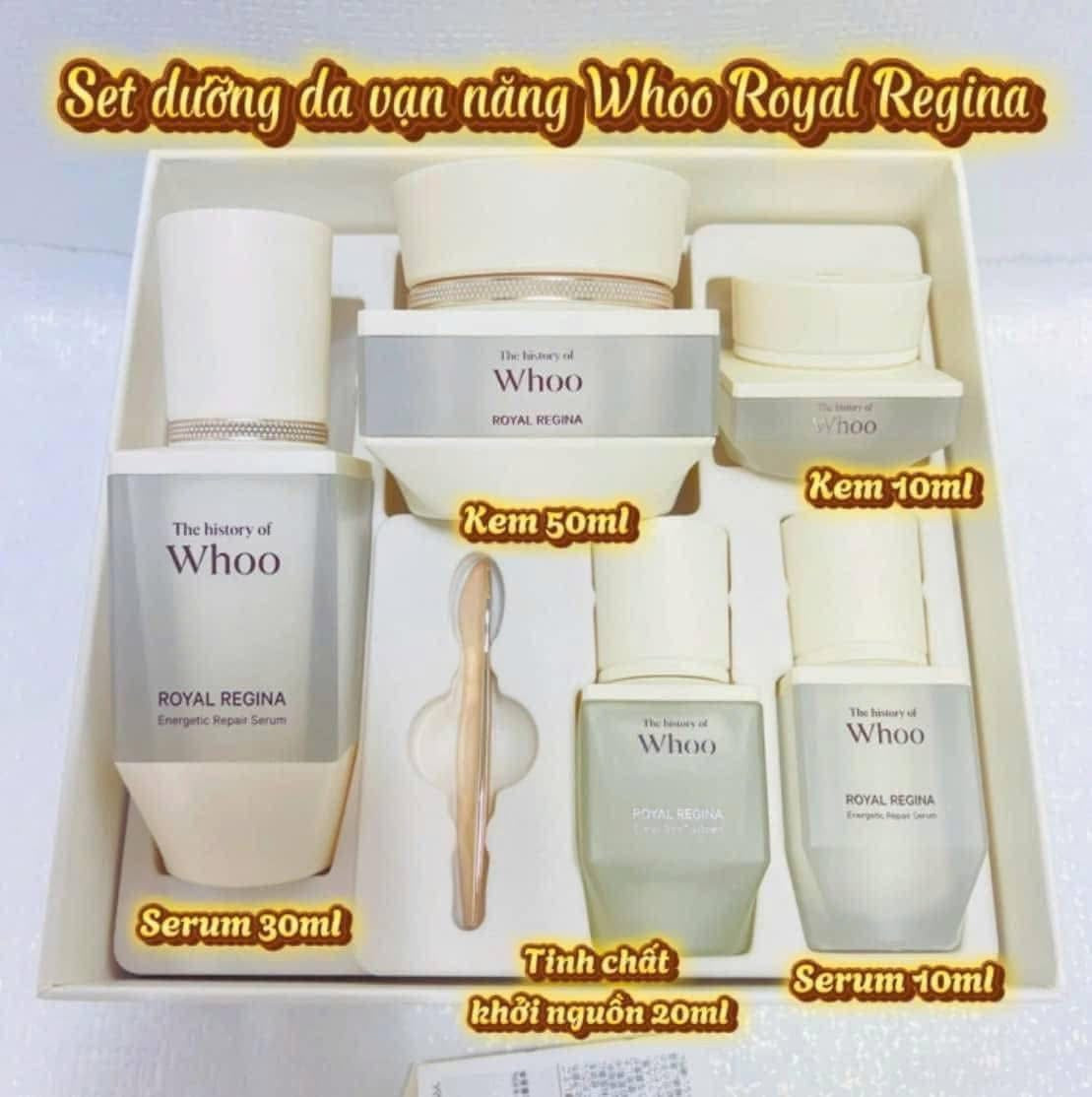 THE WHOO ROYAL REGINA ENERGETIC SPECIAL SET