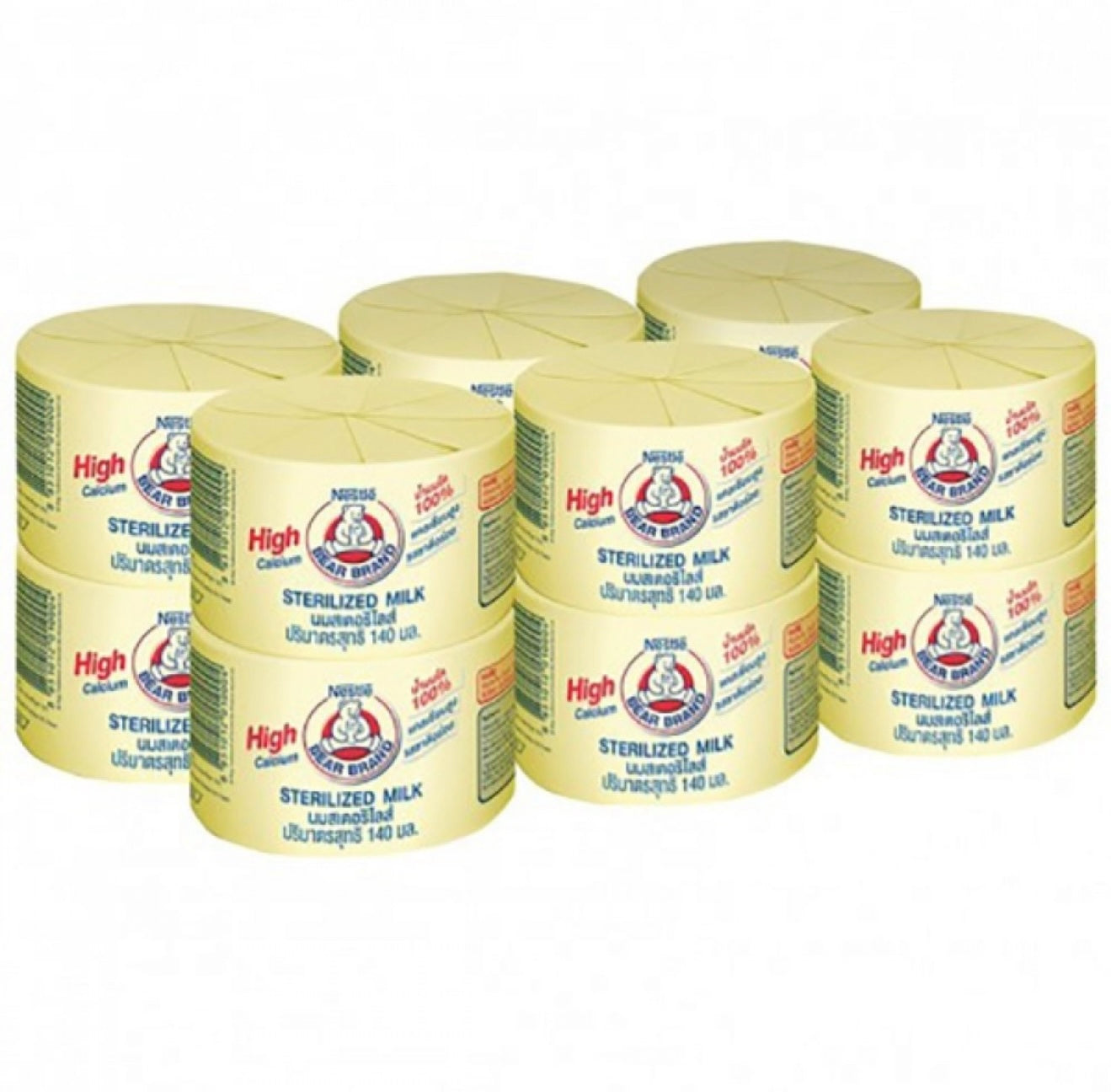 THAILAND NESTLE BEAR MILK 1 PACK OF 140ML x 12 CANS
