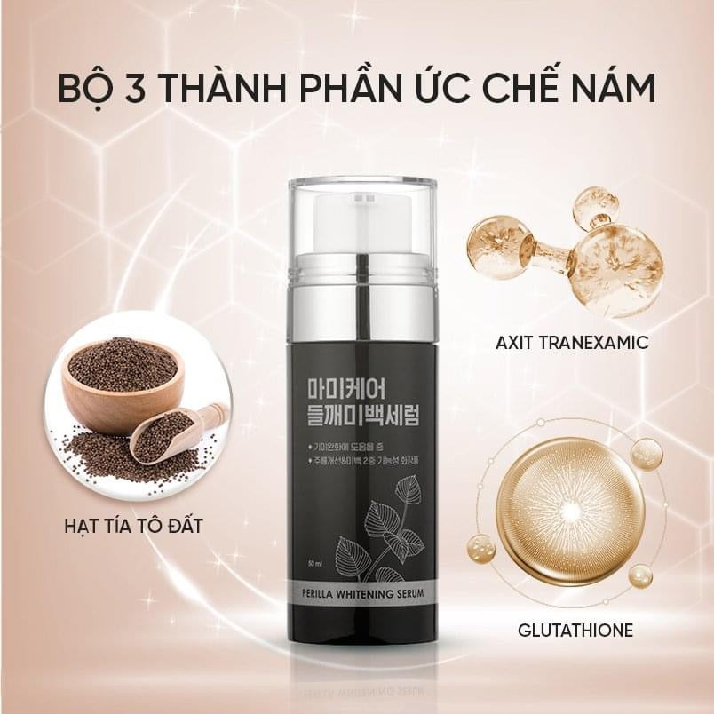 MOMMYCARE PERILLA BRIGHTENING SERUM 50ML & CREAM 80G BUNDLE
