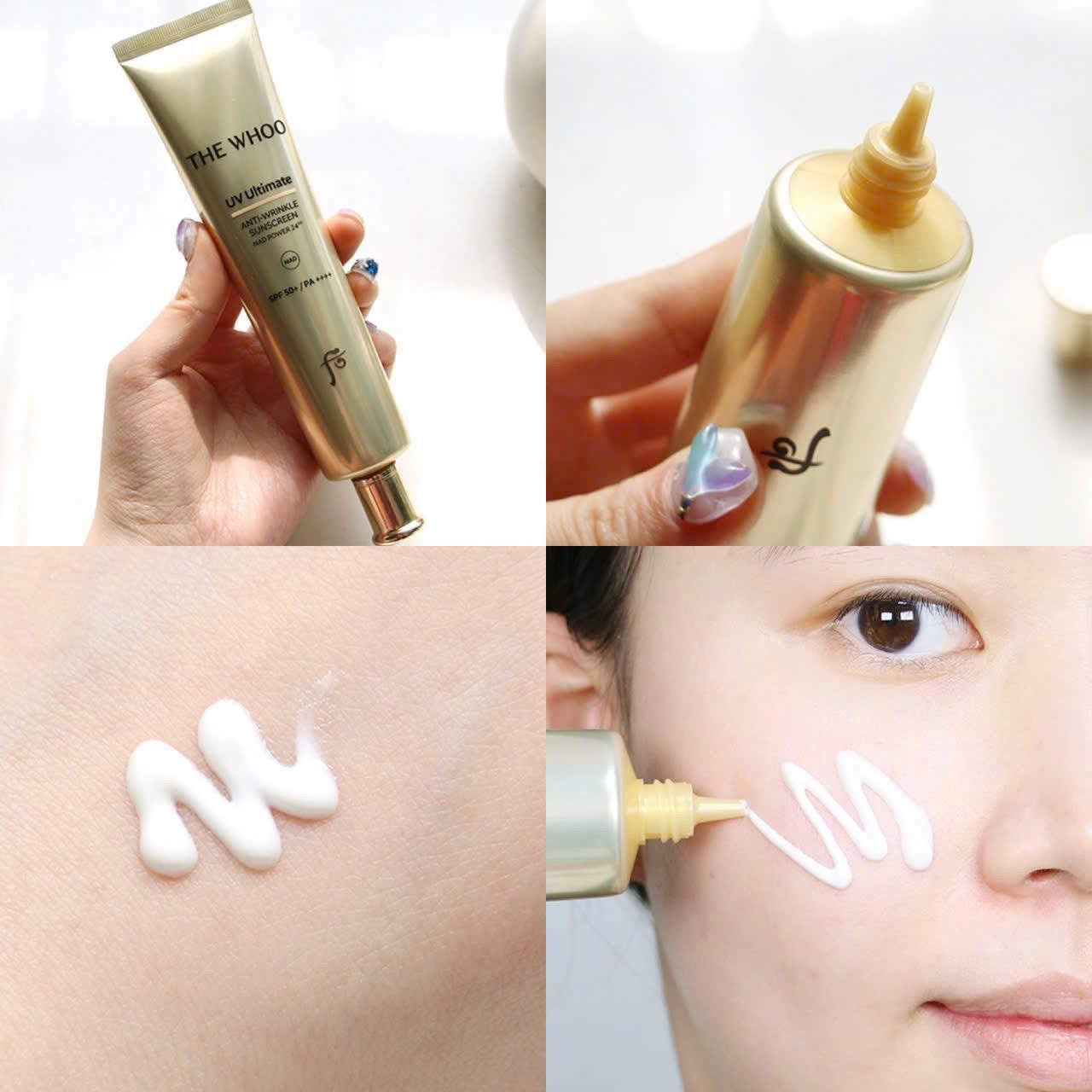 THE WHOO UV ULTIMATE ANTI WRINKLE SUNSCREEN SPF50+PA++++ SPECIAL SET