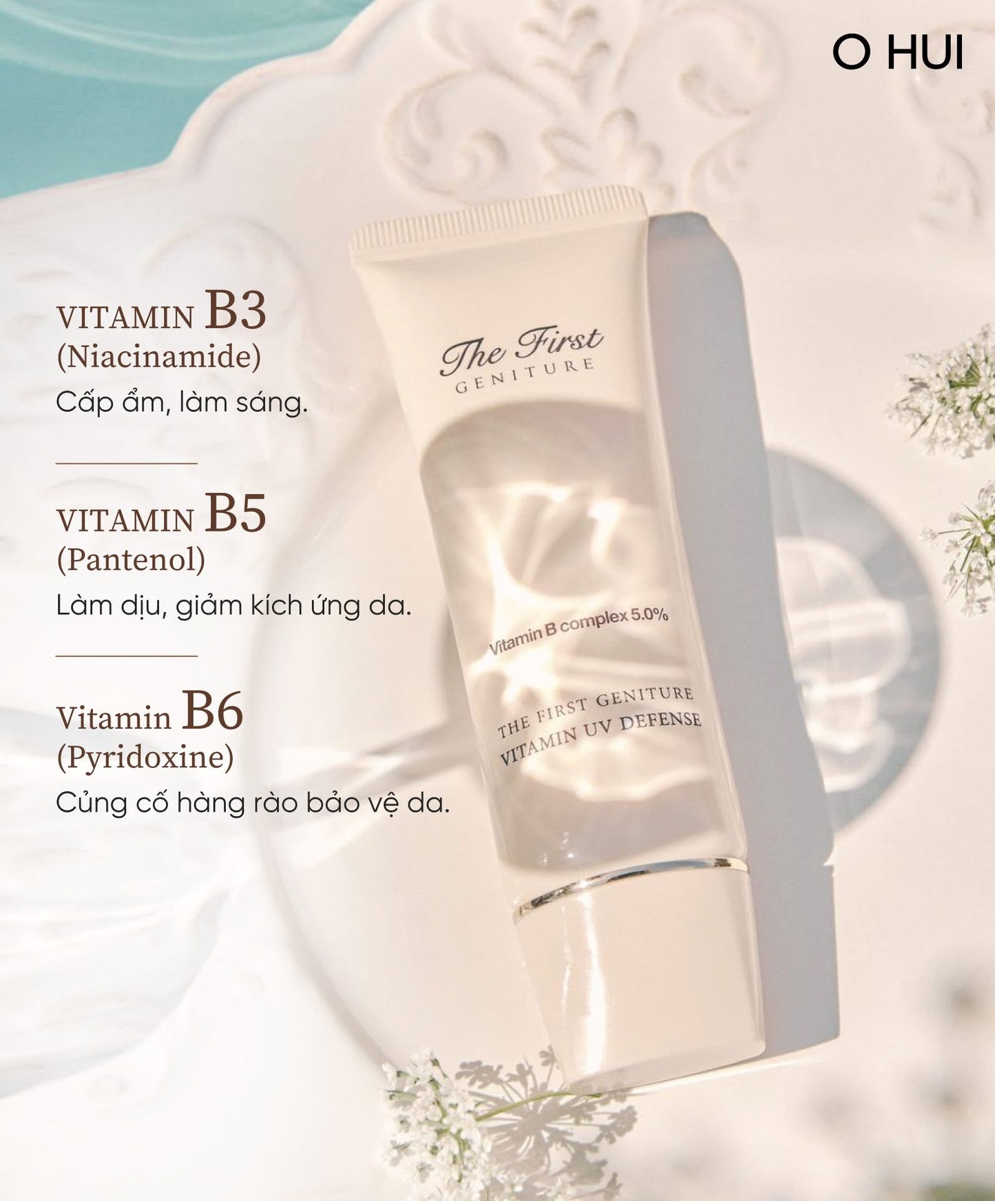 OHUI THE FIRST GENITURE VITAMIN UV DEFENSE SUNSCREEN SET