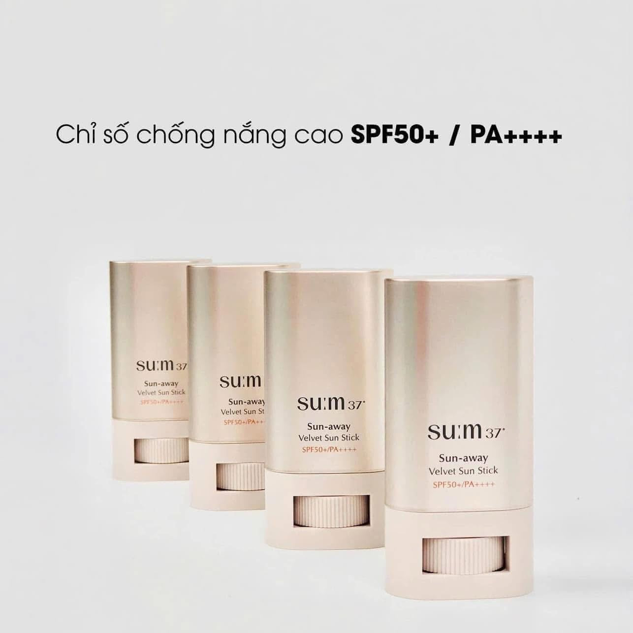 SUM37 SUN AWAY VELVET SUN STICK SPF50+ PA++++ 18G