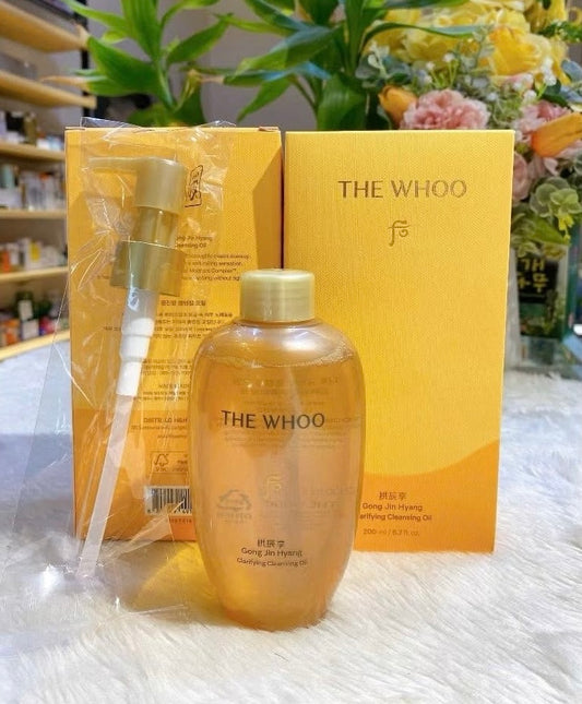 THE WHOO GONGJINHYANG CLARIFYING CLEANSING OIL 200ML