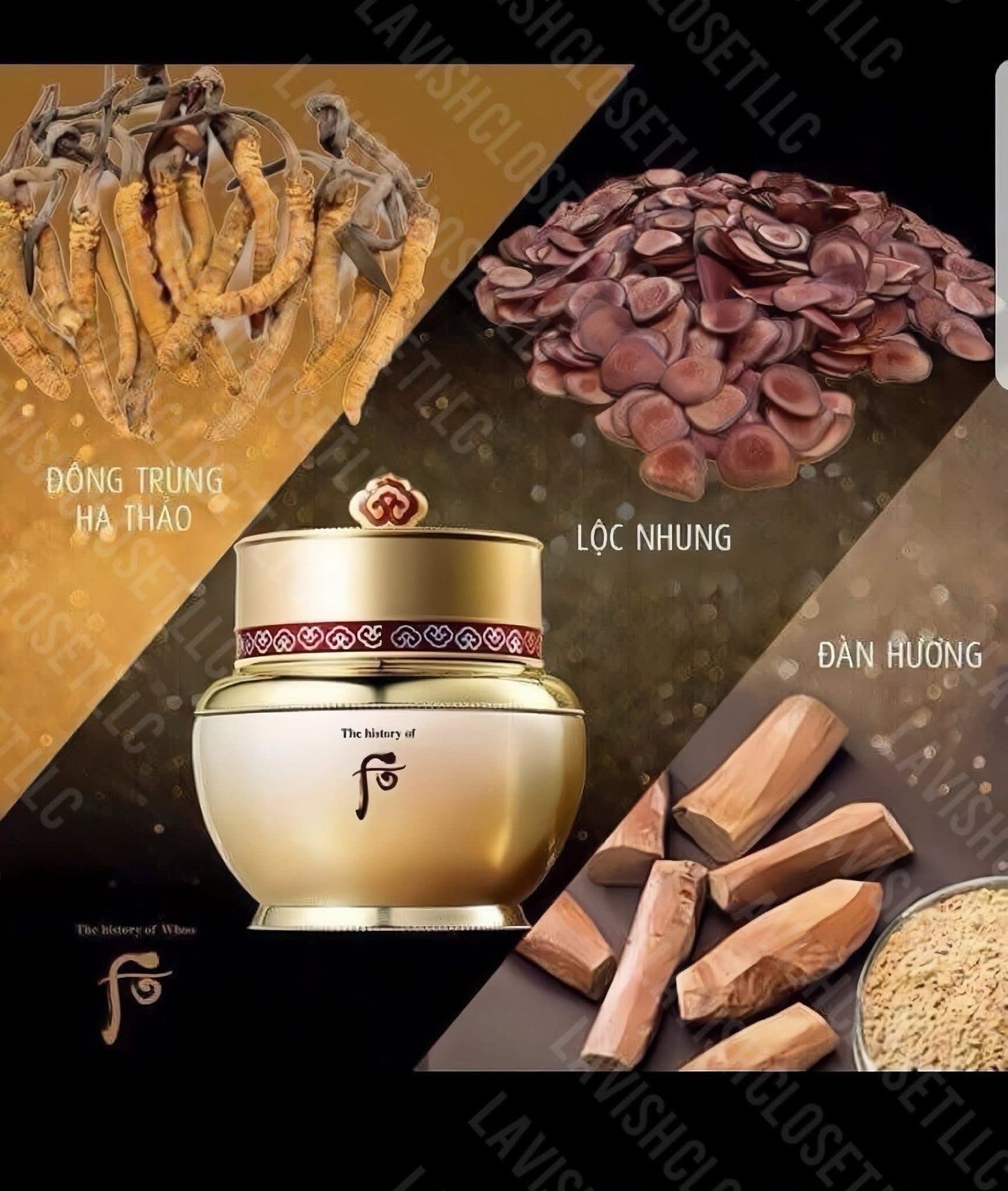 THE WHOO BICHUP ROYAL JA YOON CREAM SAMPLES 1ML x 30PCS