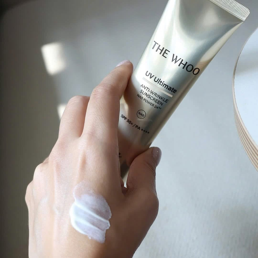 THE WHOO UV ULTIMATE ANTI WRINKLE SUNSCREEN SPF50+PA++++ SPECIAL SET