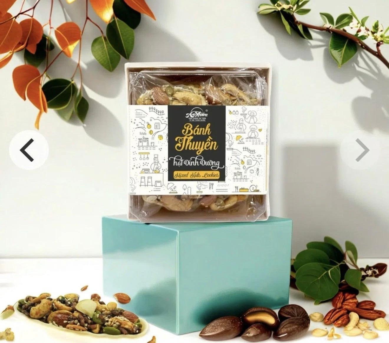 MIXED NUTS BOAT SNACKS 100G BOX