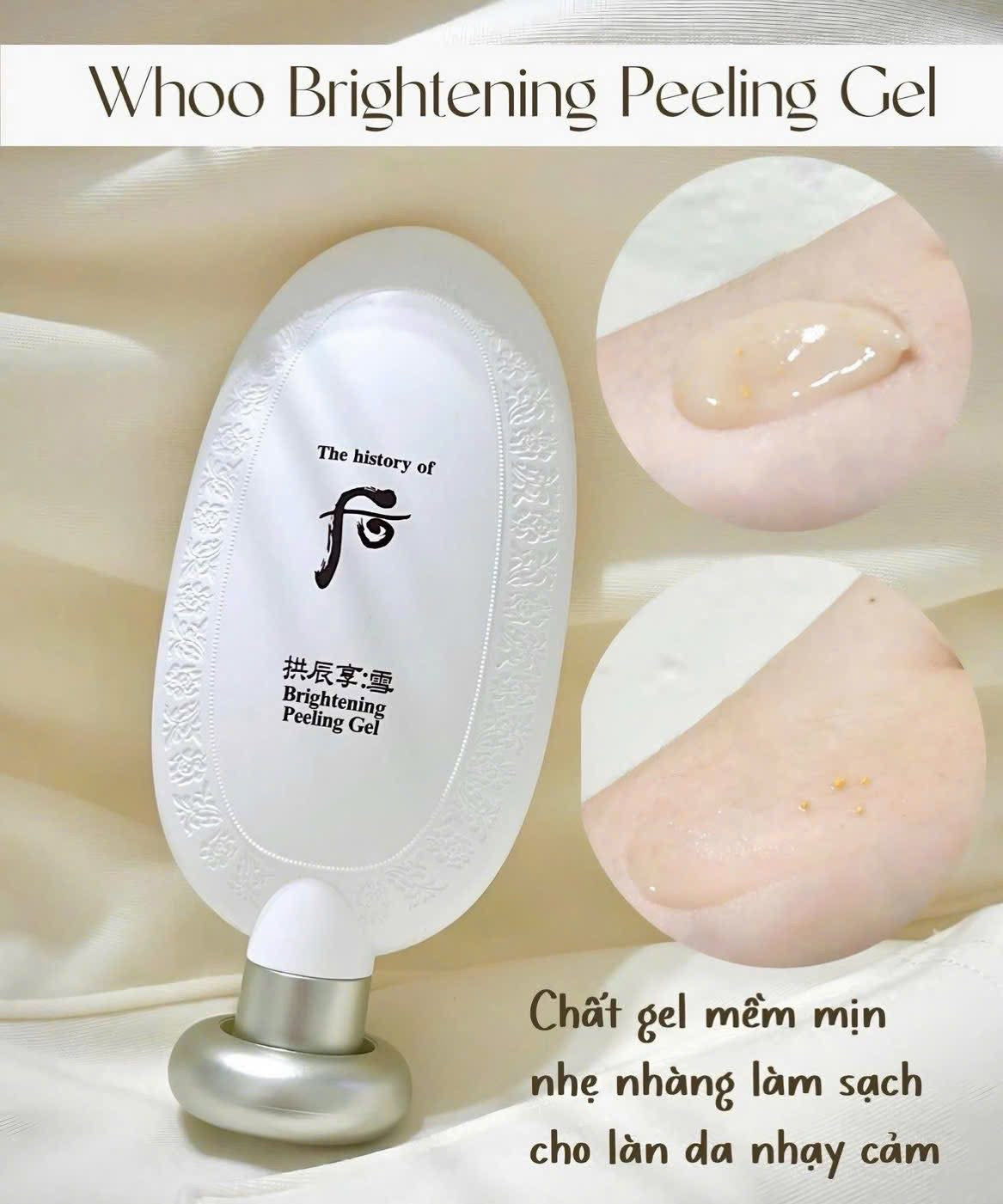 THE WHOO BRIGHTENING EXFOLIATION SET