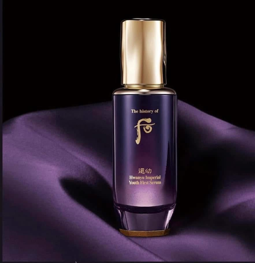 THE WHOO HWANYU IMPERIAL YOUTH RECOVERY SERUM SAMPLES 0.6ML x 10PCS (5 BOXES)