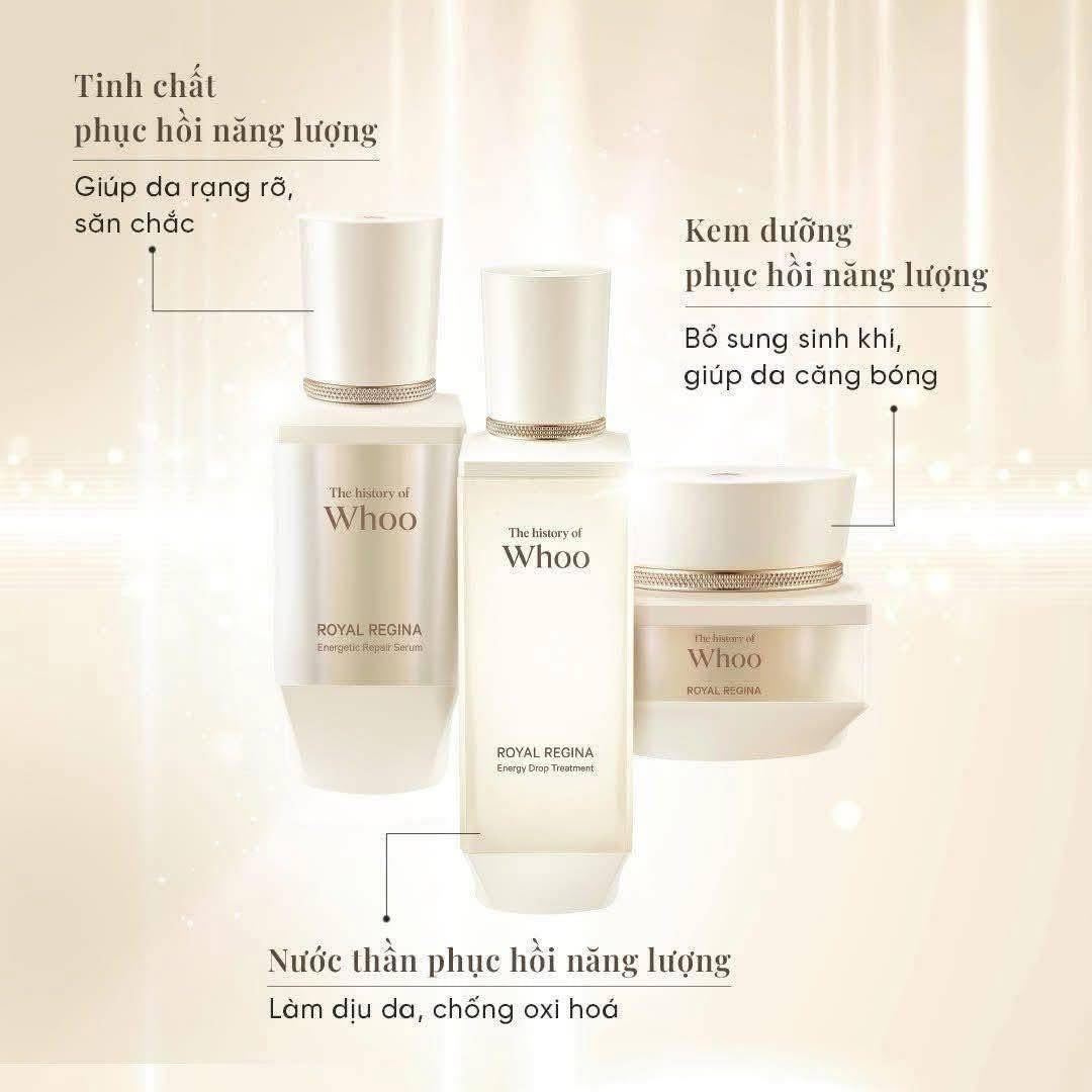 THE WHOO ROYAL REGINA ENERGETIC SPECIAL SET