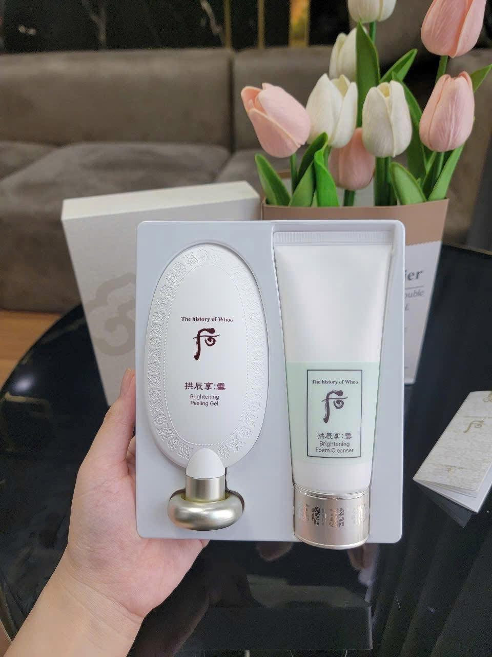 THE WHOO BRIGHTENING EXFOLIATION SET