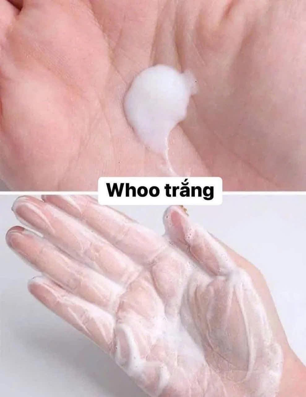 THE WHOO WHITE RADIANT MOISTURE FULL SET OF 8 ITEMS