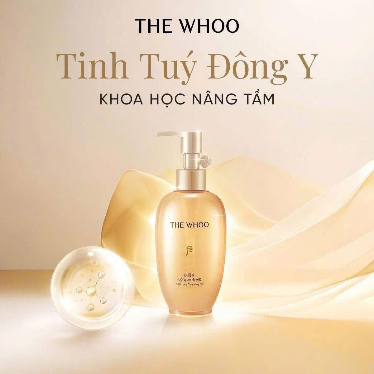 THE WHOO GONGJINHYANG CLARIFYING CLEANSING OIL 200ML
