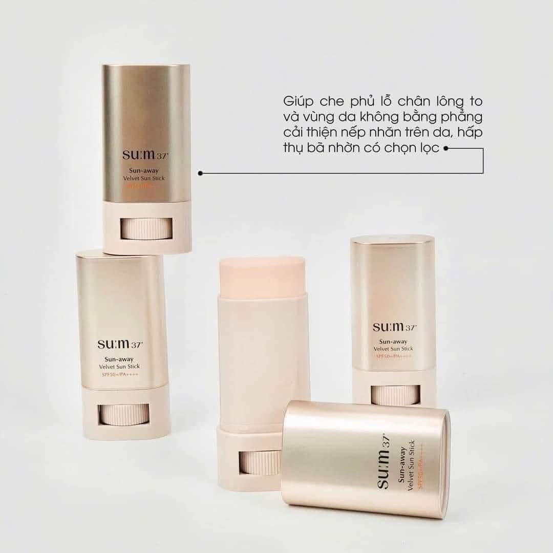 SUM37 SUN AWAY VELVET SUN STICK SPF50+ PA++++ 18G