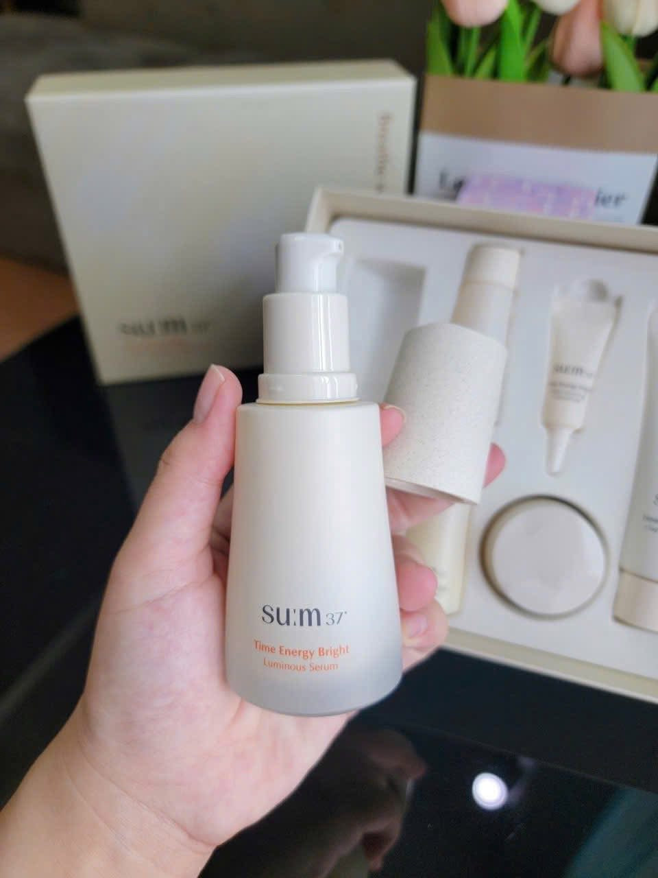 SUM37 TIME ENERGY BRIGHT LUMINOUS SERUM SPECIAL SET 6 ITEMS