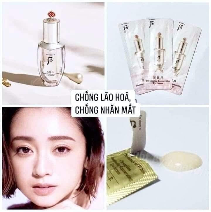 THE WHOO CHEONGIDAN ILLUMINATING REGENERATING EYE SERUM SAMPLES 1ML x 120PCS