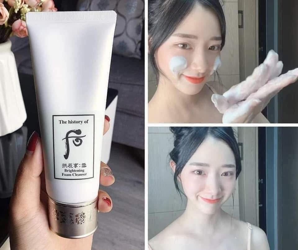 THE WHOO WHITE RADIANT MOISTURE FULL SET OF 8 ITEMS