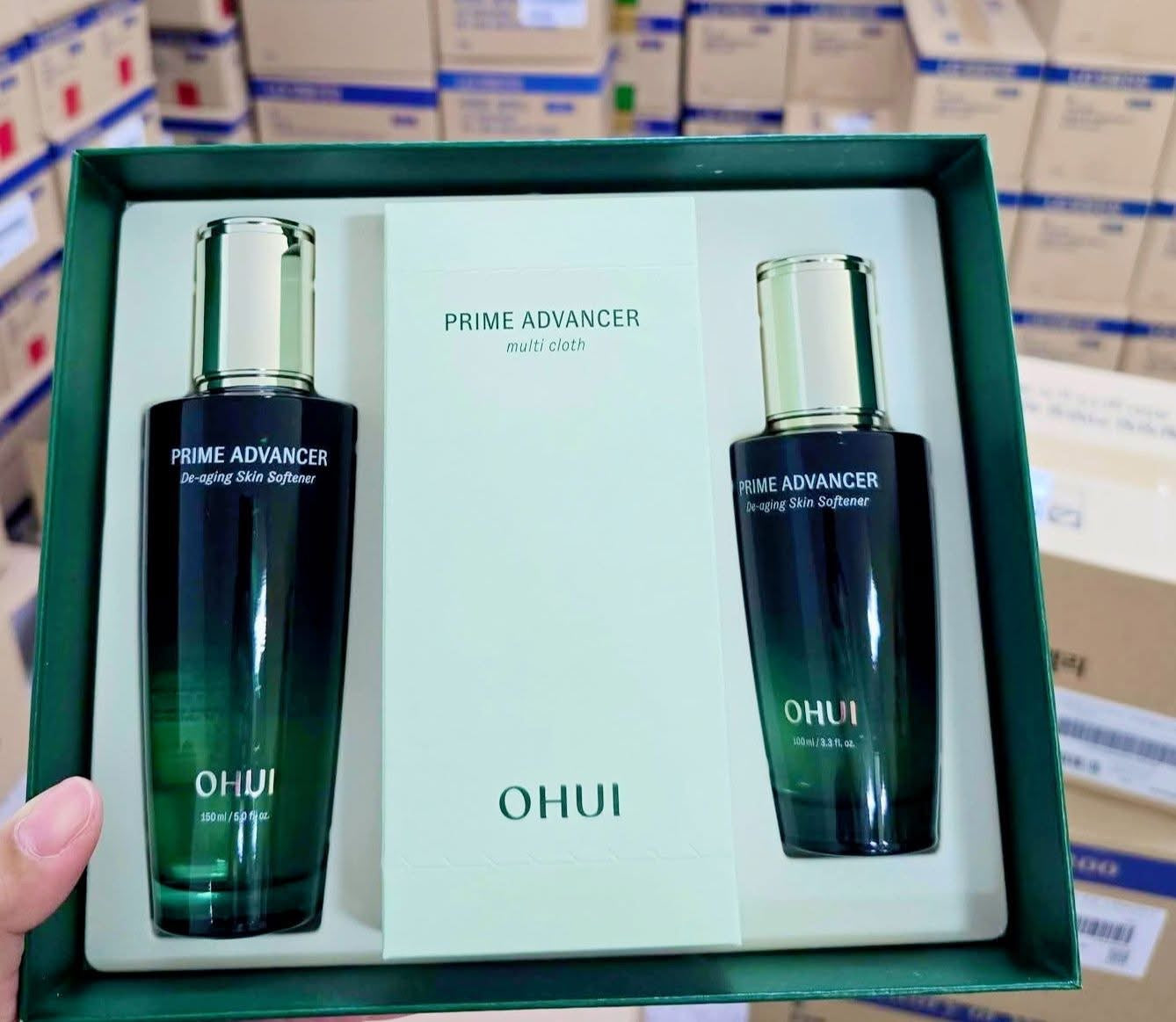 OHUI PRIME ADVANCER PRO ESSENTIAL WATER SPECIAL SET 150ML & 100ML