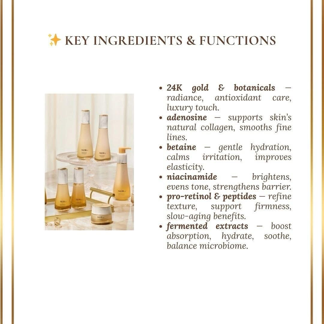 SUM37 LOSEC SUMMA GOLD REPAIR FULL SET OF 14 ITEMS