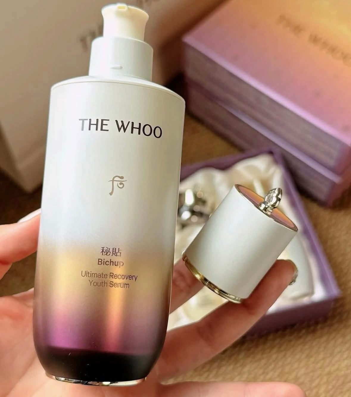 THE WHOO BICHUP ULTIMATE RECOVERY YOUTH SERUM SET LIMITED EDITION