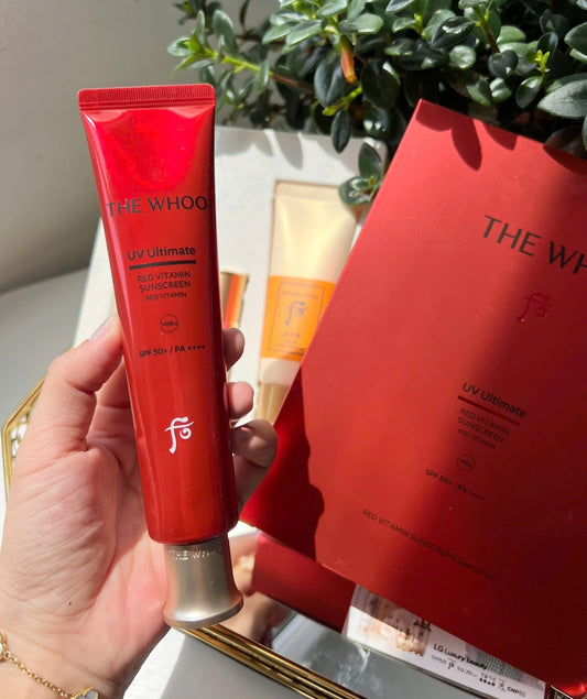 THE WHOO UV ULTIMATE RED VITAMIN SUNSCREEN SPF50+ PA++++ 50ML
