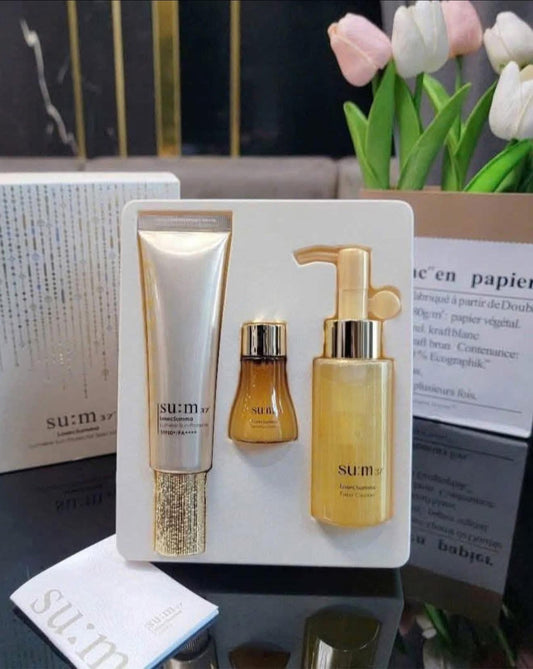 SUM37 LOSEC SUMMA PREMIUM GOLD REGENERATING SUNSCREEN SPF50+ PA++++ SPECIAL SET OF 3
