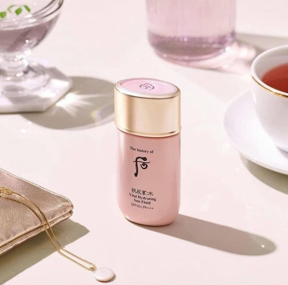 THE WHOO VITAL HYDRATING SUN FLUID SPF50+ PA++++ SET OF 5