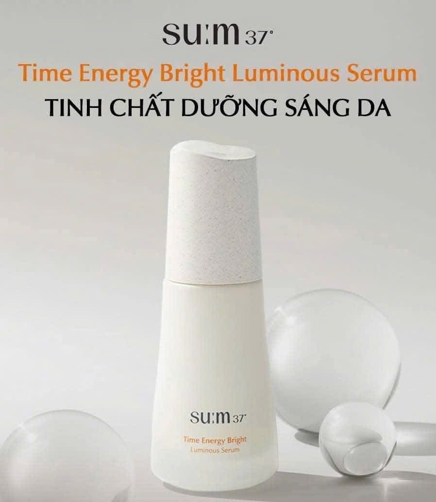 SUM37 TIME ENERGY BRIGHT LUMINOUS SERUM SPECIAL SET 6 ITEMS
